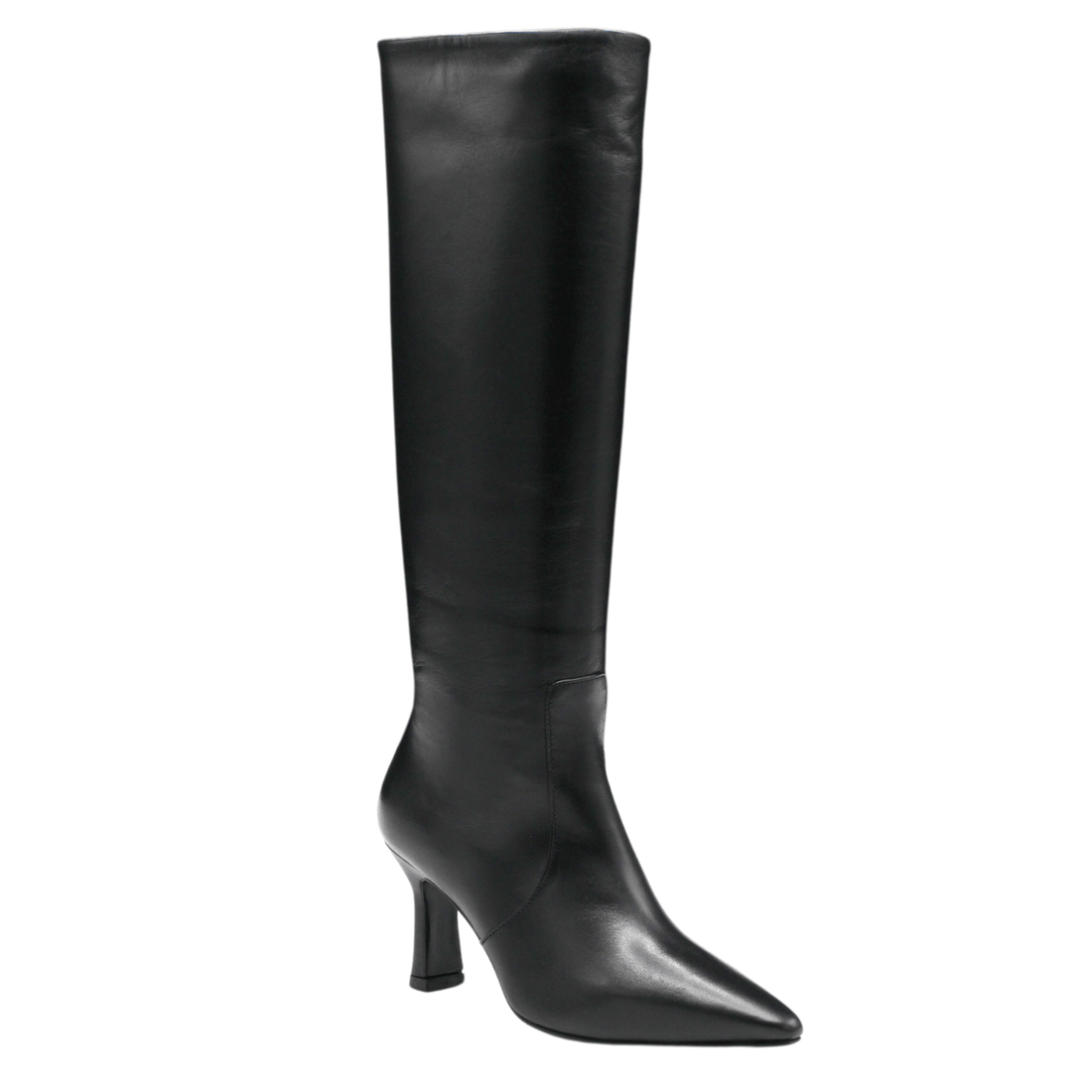Anima SC406 Heeled Boot, Black Leather – alternate view