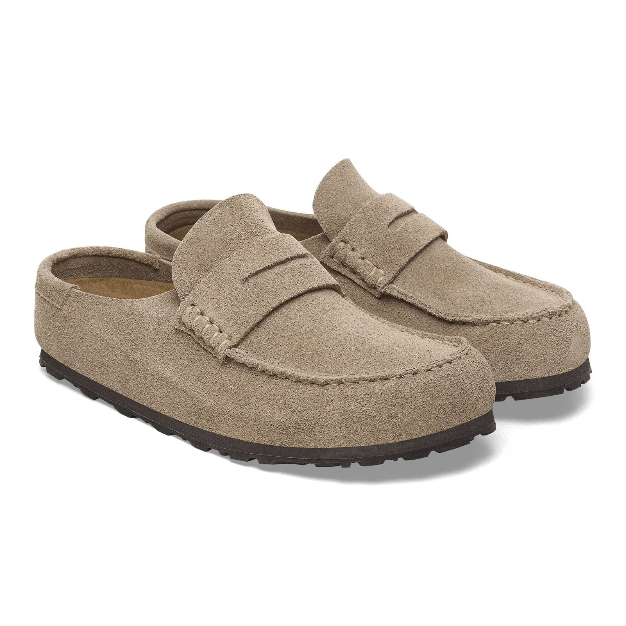 taupe suede