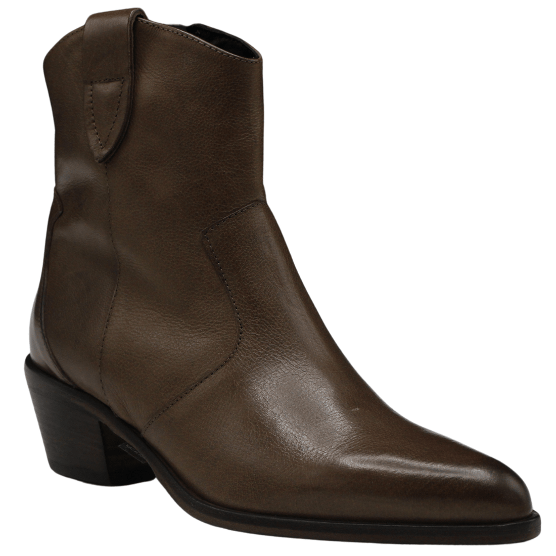 Decra DTF05 Heeled Bootie, Taupe – alternate view