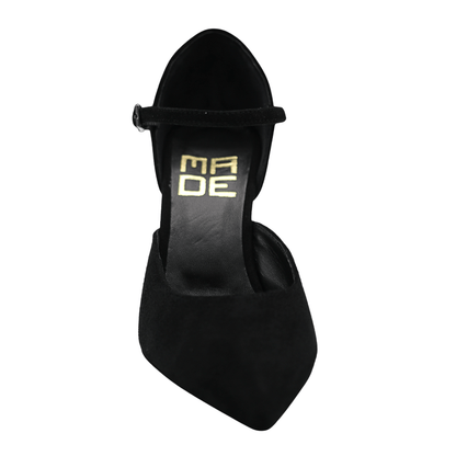 black suede