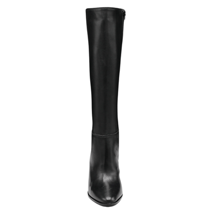 black leather