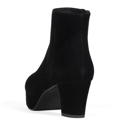 black suede