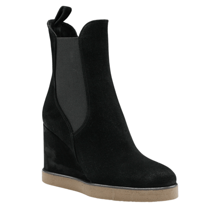 black suede