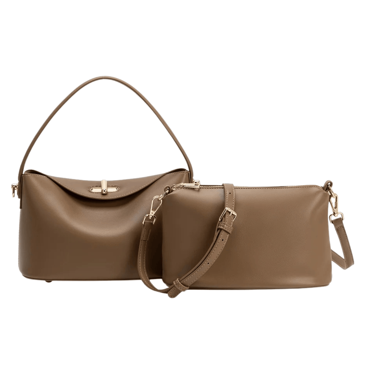 Melie Bianco Lana Crossbody Bag, taupe – view 4