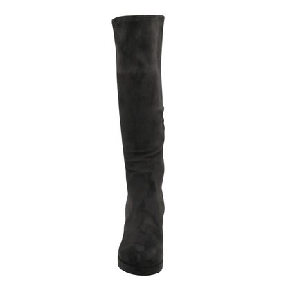 black suede