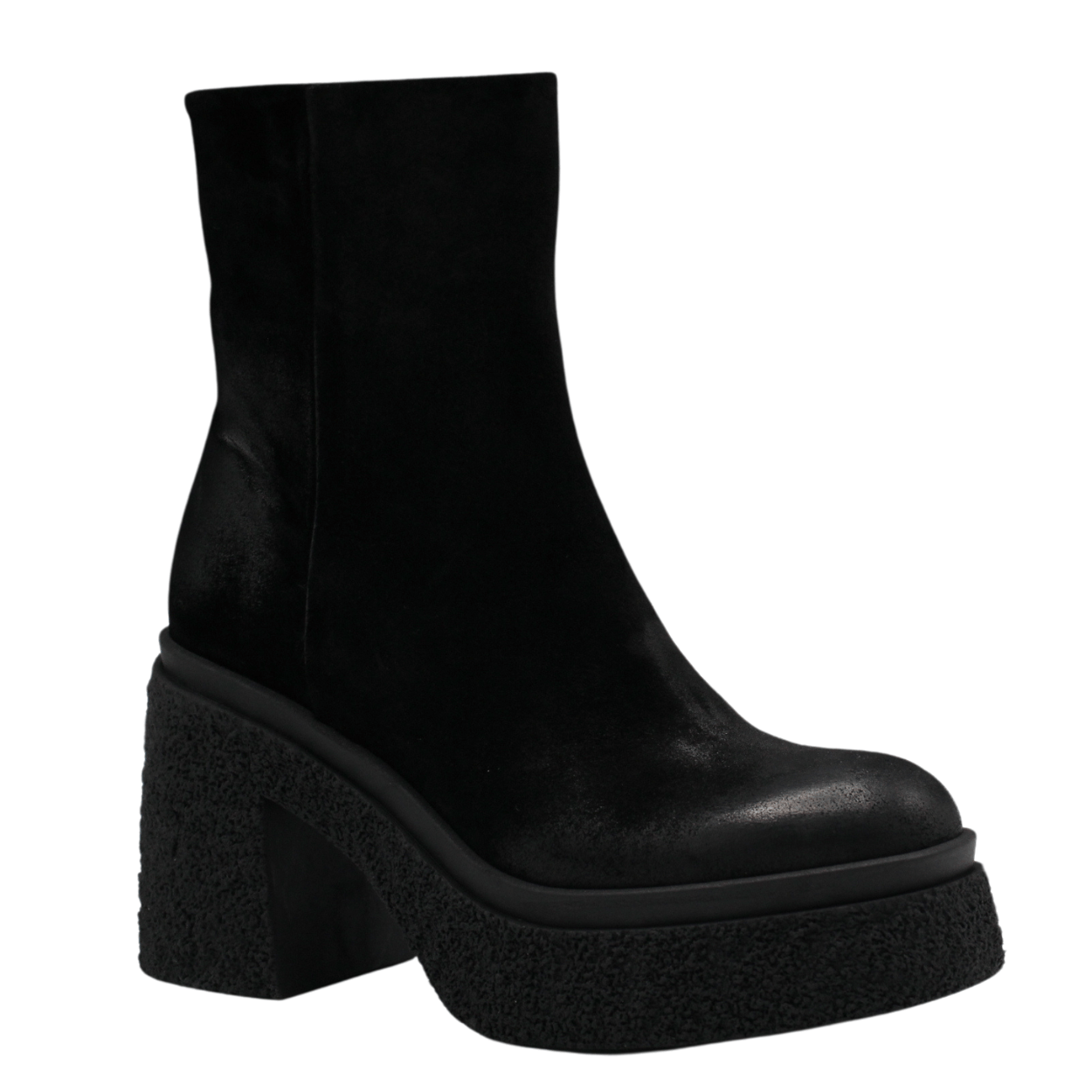 black suede