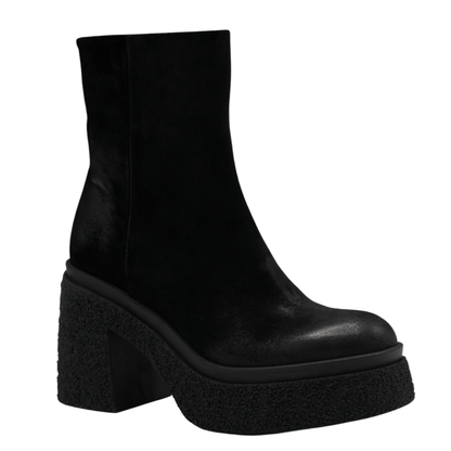 black suede