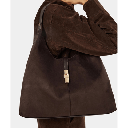 chocolate suede