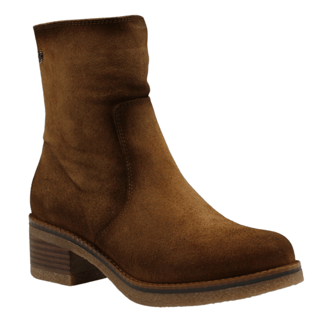 Porronet 4637 Suede Bootie, Cuoio Suede – alternate view