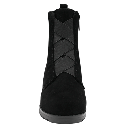 black suede