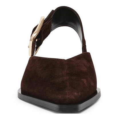 brown suede