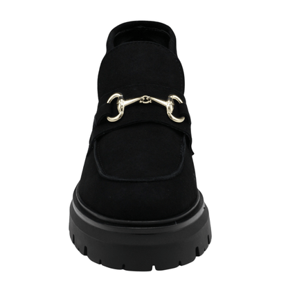 black suede