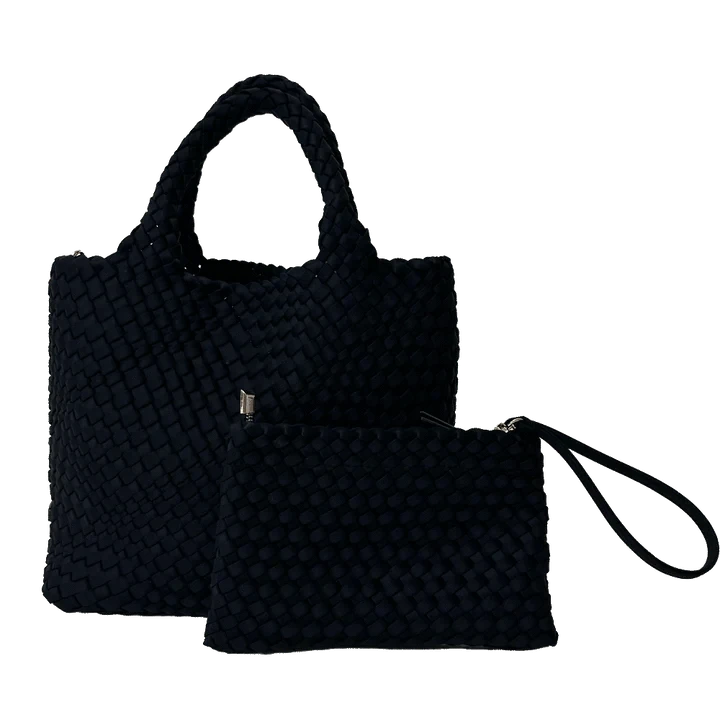 Lily Woven Neoprene Tote Bag