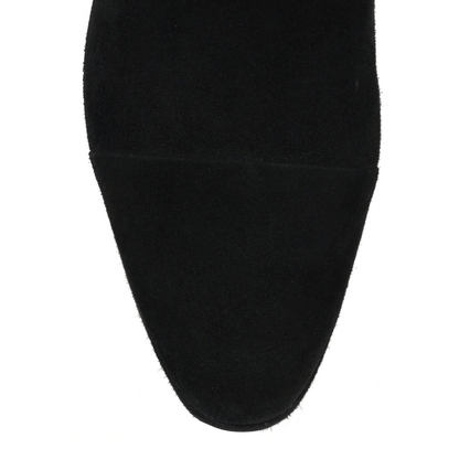 black suede