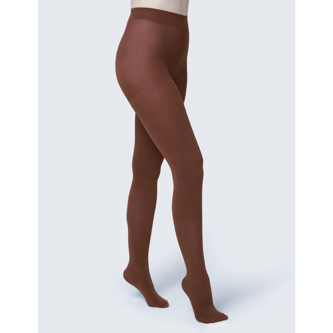 Shoe-Inn Super Opaque Control Top Tight, Espresso