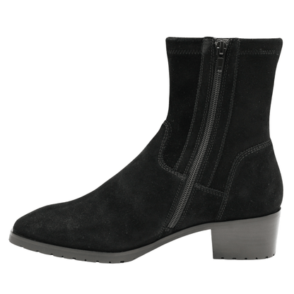 black suede