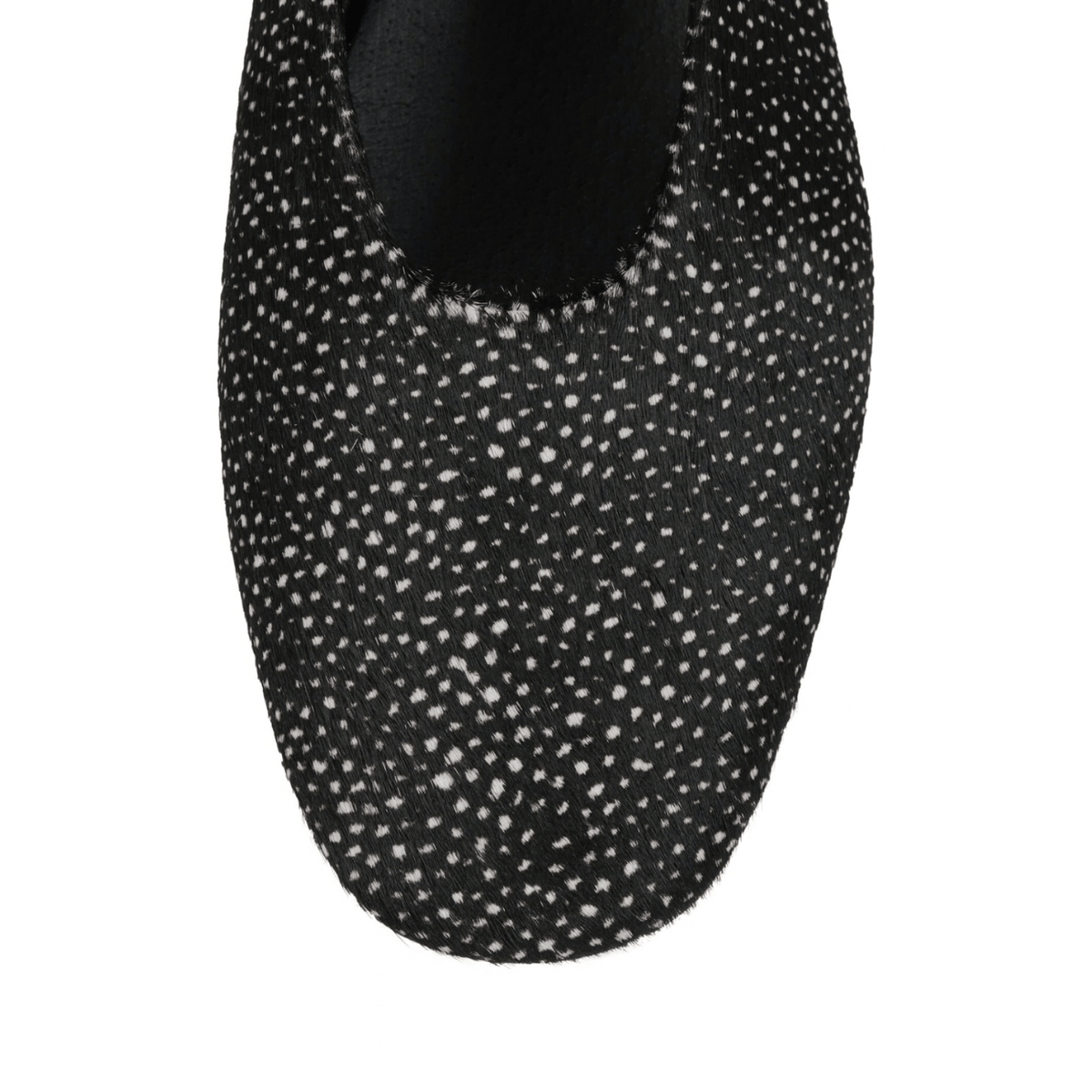 black white dot