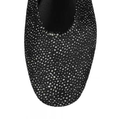 black white dot