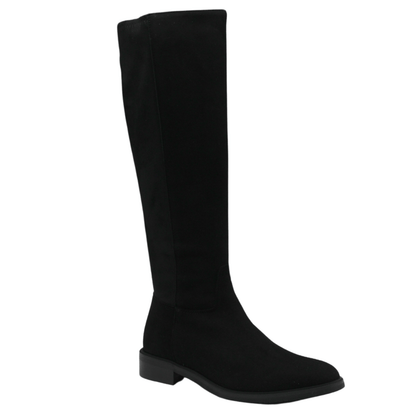 black suede