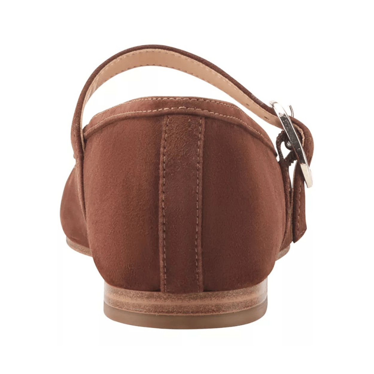 medium brown suede
