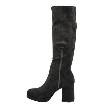 black suede