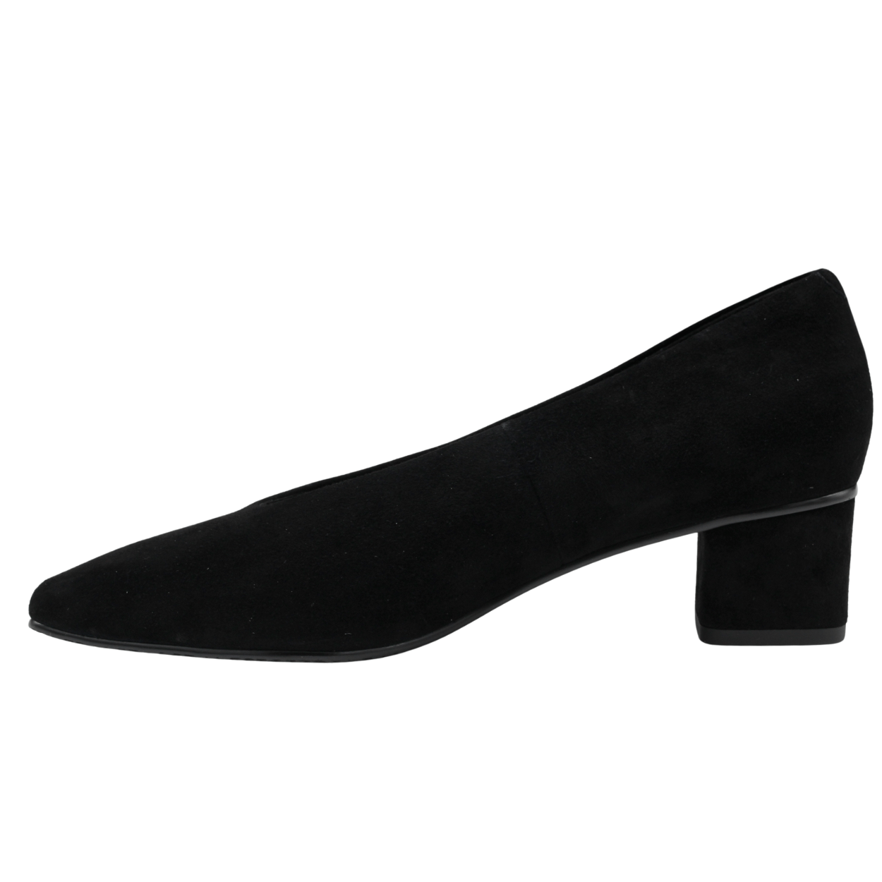 black suede