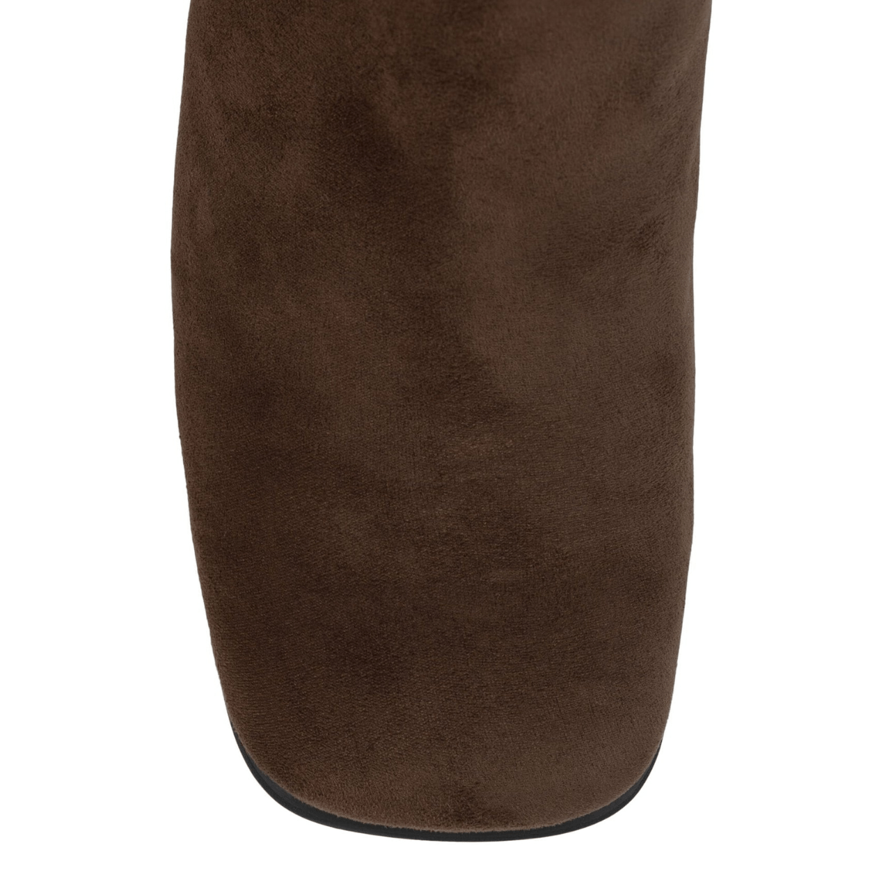 brown suede
