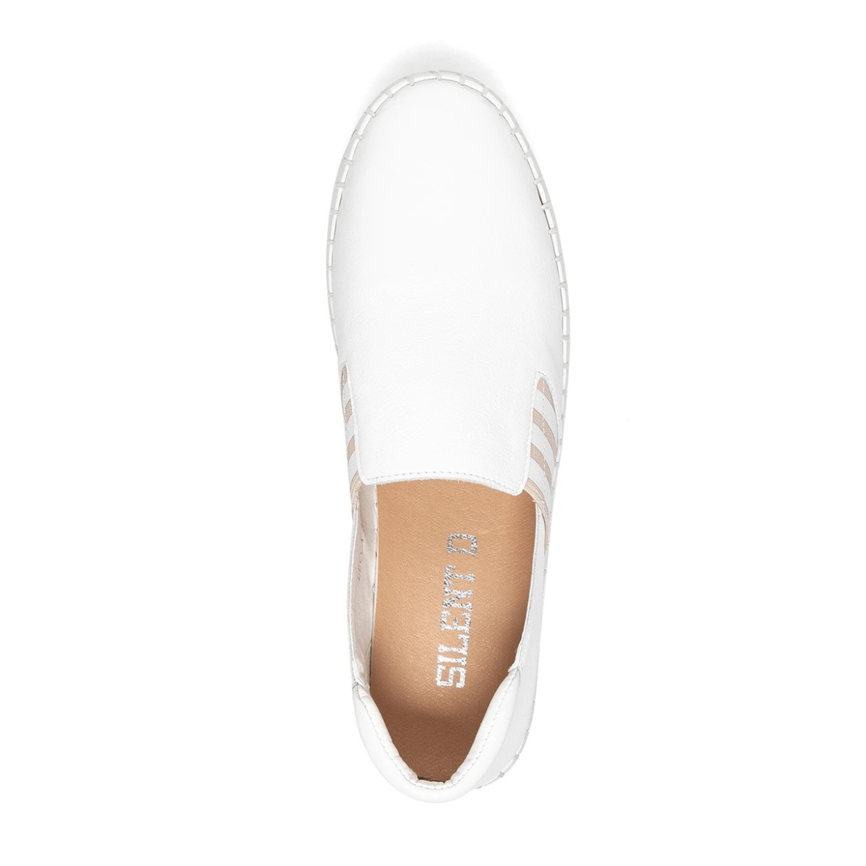 white/nude