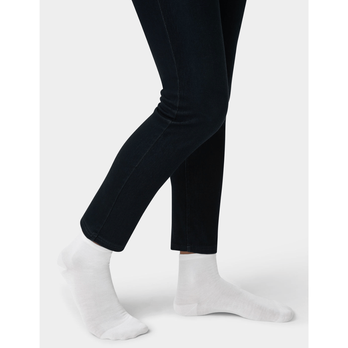Hue Sleek Sock, white – view 7