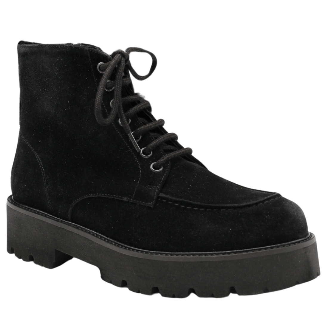 black suede