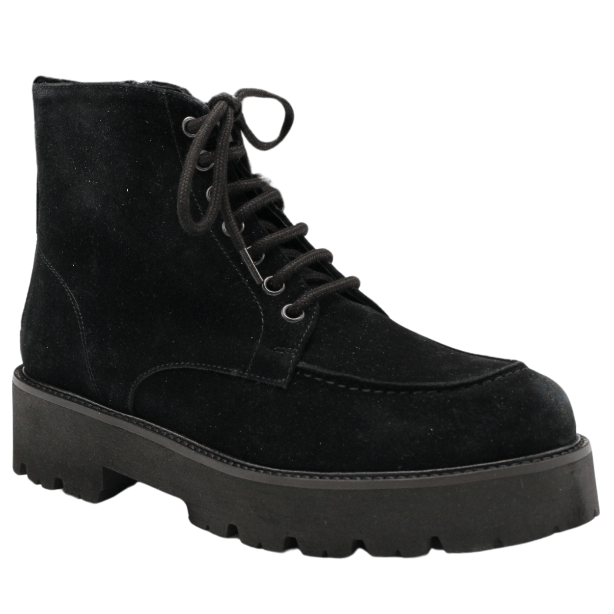 black suede
