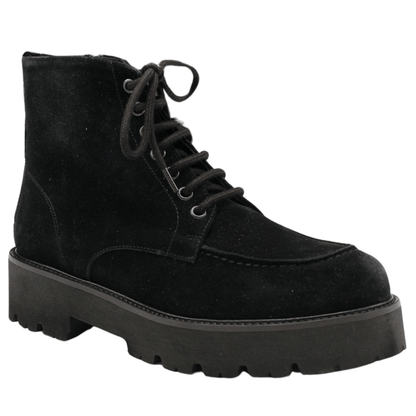 black suede