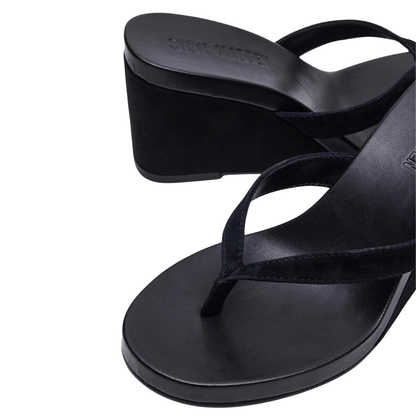 black suede