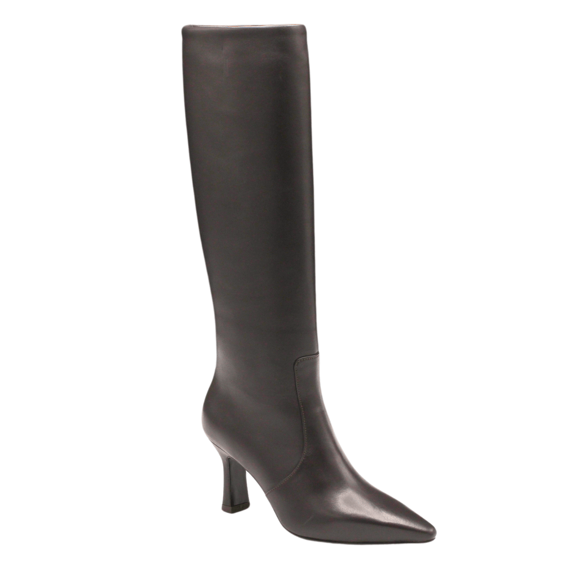 Anima SC406 Heeled Boot, Brown Leather – alternate view