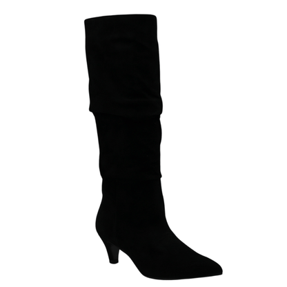 black suede