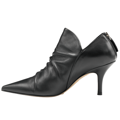 black leather