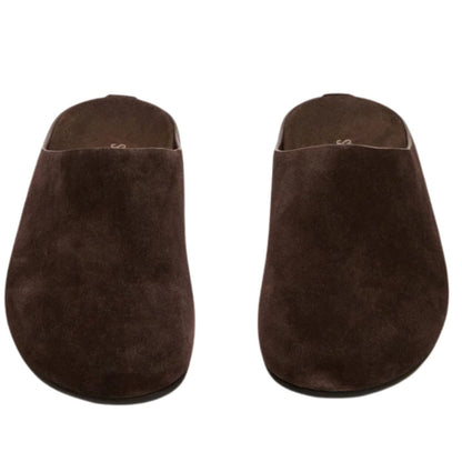 brown suede