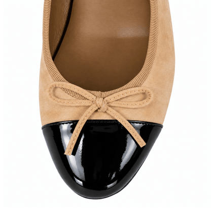 beige suede