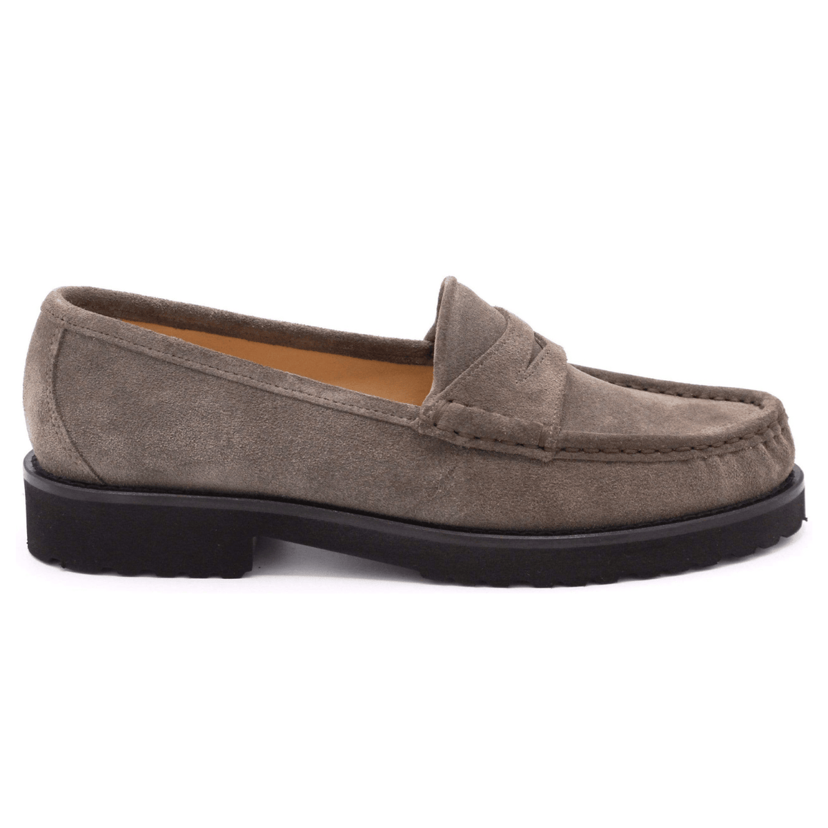 taupe suede