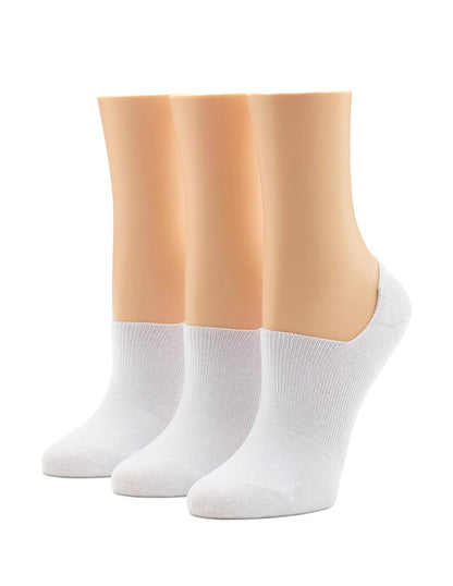 Cotton No Show Arch Hug Sock 3 Pair Pack