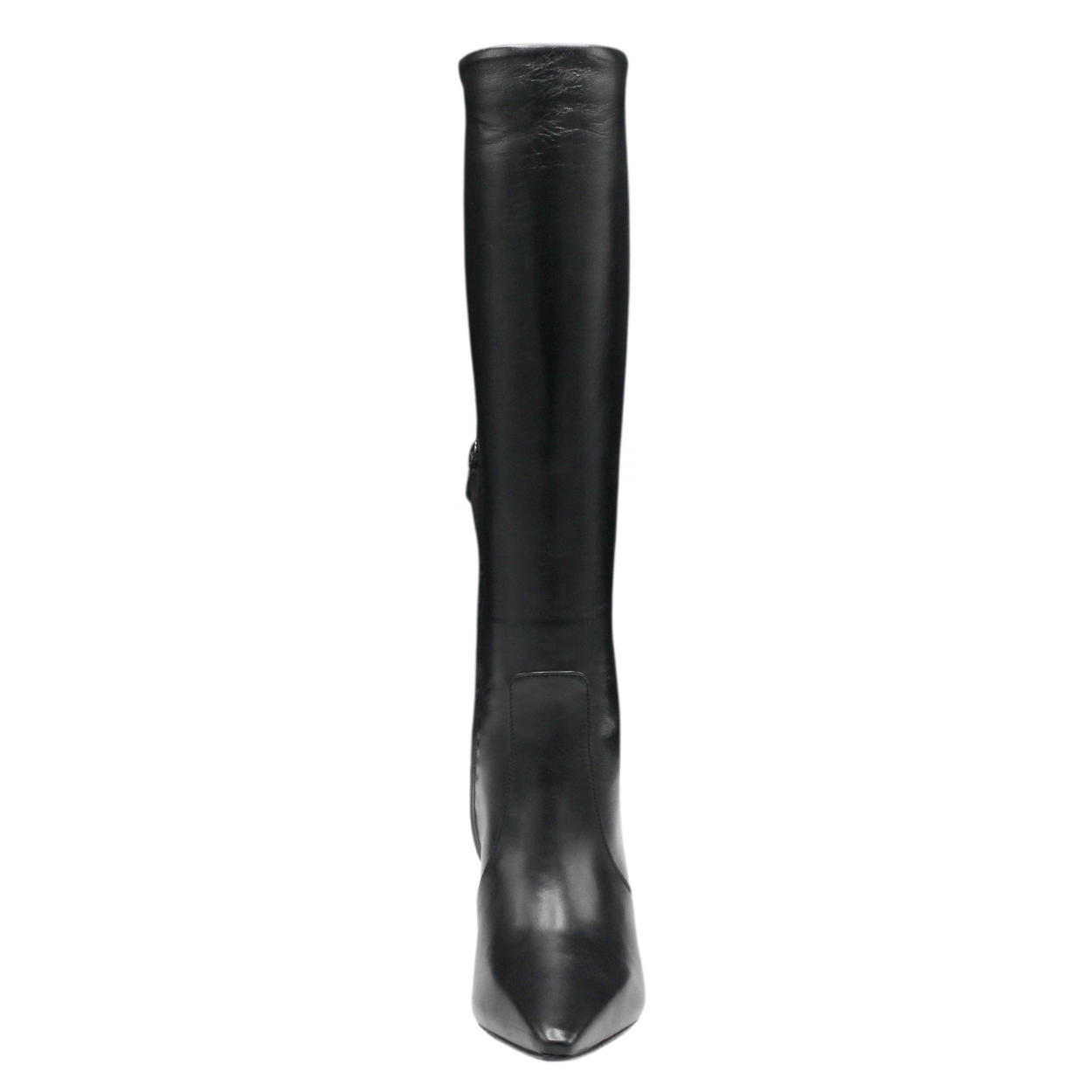 black leather