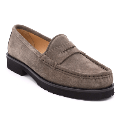 taupe suede