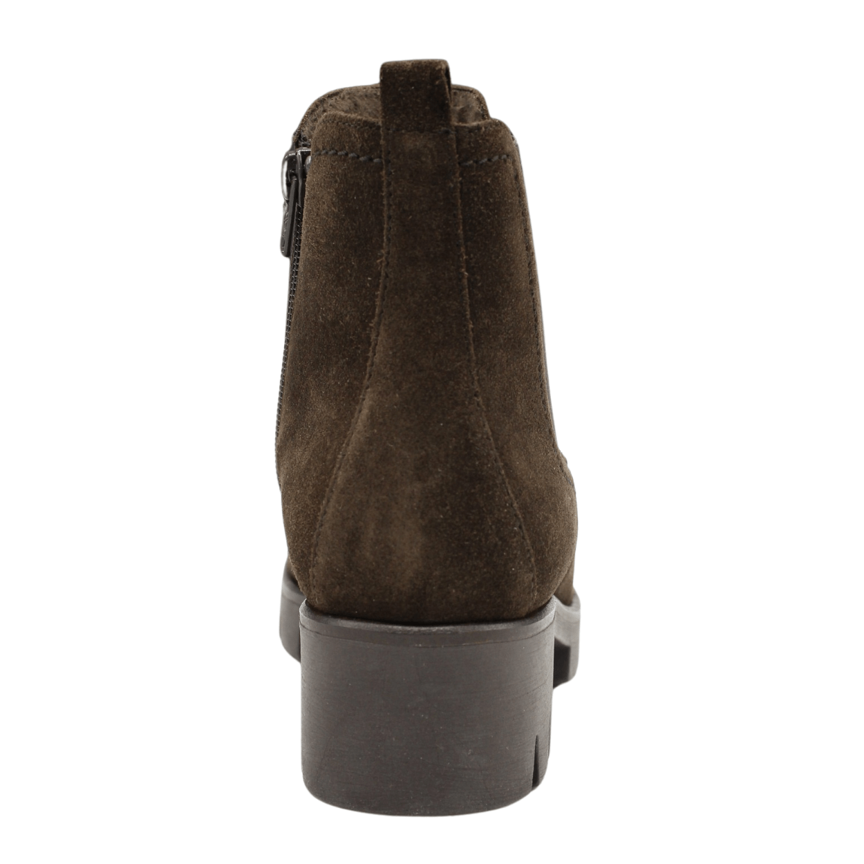 brown suede