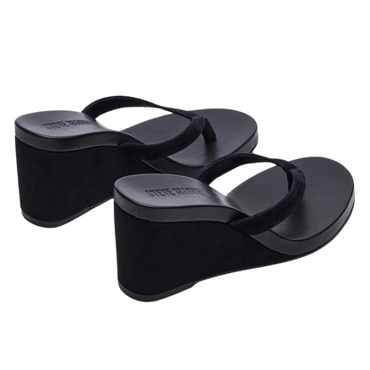 black suede