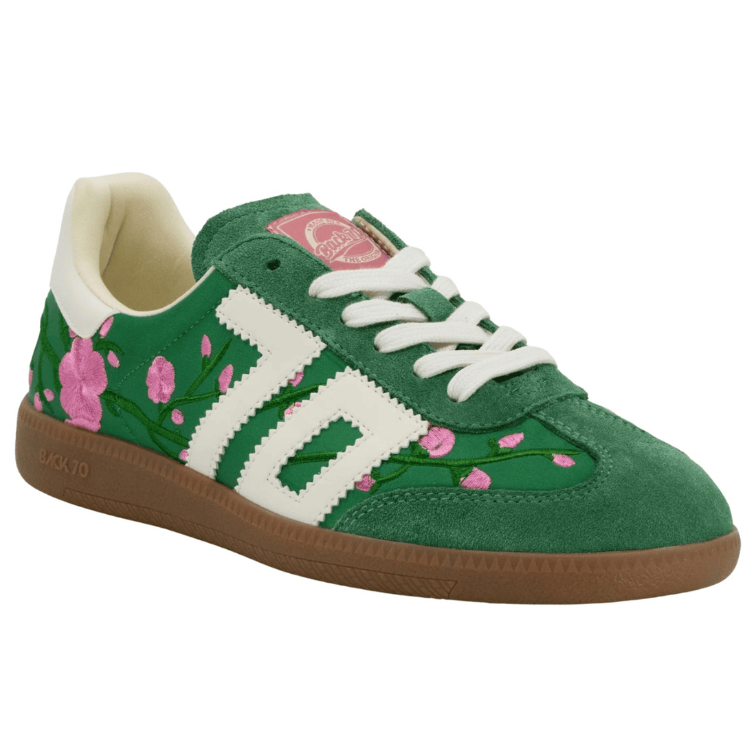 Back 70 Ghost C26 Sneaker, Floral Green – alternate view