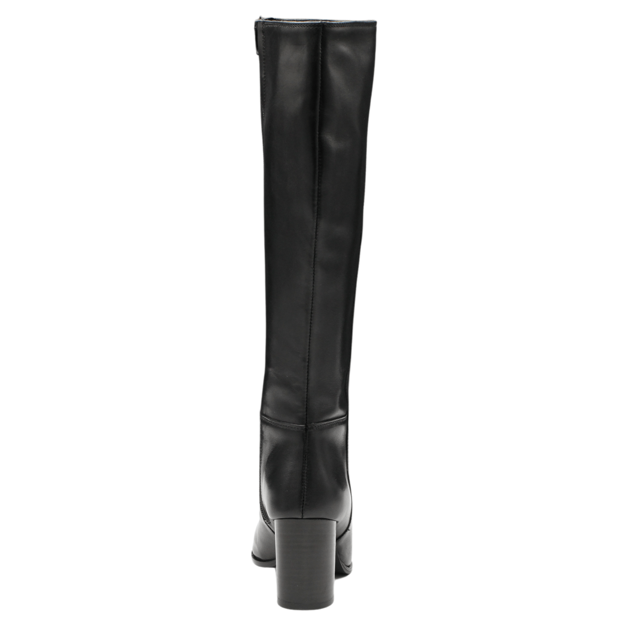 black leather
