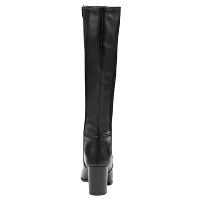 black leather