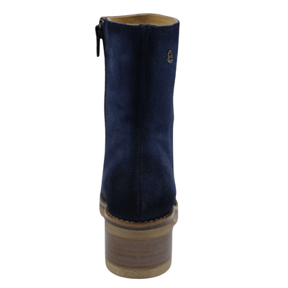 navy suede