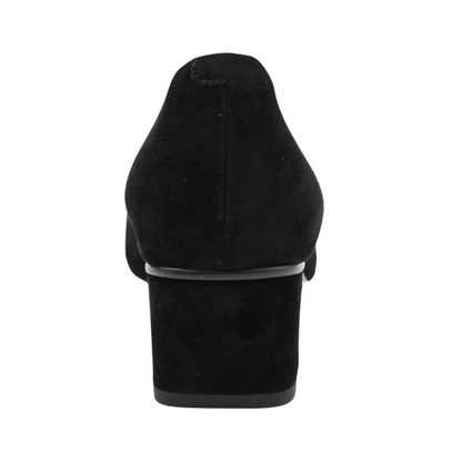 black suede
