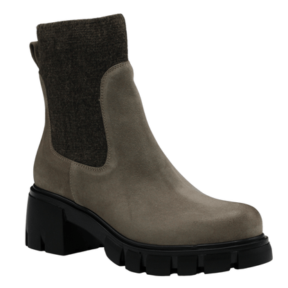 neutral suede